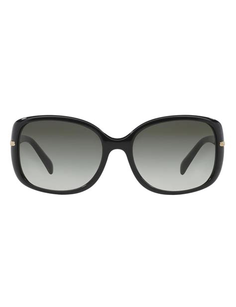 Prada™ PR 08RS 1AB0A7 57 Black Sunglasses 